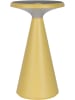 näve Solarna lampa stołowa "Palu" w kolorze żółtym - wys. 30 x Ø 20 cm