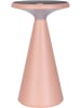 näve Solartafellamp op accu "Palu" lichtroze - (H)30 x Ø 20 cm