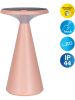 näve Solar-Akku-Tischleuchte "Palu" in Rosa - (H)30 x Ø 20 cm