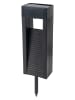 näve 4er-Set Solar-Dekoleuchten "Pulheim" in Schwarz - (H)33 cm