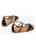 Unisa Leren sandalen zwart
