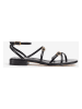 Unisa Leder-Sandalen in Schwarz