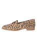 Unisa Leder-Slippers in Braun