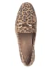 Unisa Leder-Slippers in Braun