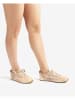 Unisa Leder-Sneakers in Beige
