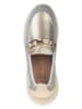 Unisa Leren mocassins goudkleurig