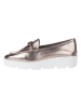 Unisa Leren mocassins bruin