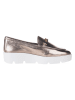 Unisa Leder-Slippers in Roségold
