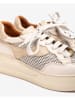 Unisa Leder-Sneakers in Beige