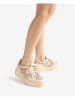 Unisa Leren sneakers beige