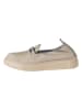 Unisa Leren mocassins beige