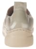 Unisa Leder-Mokassins in Beige
