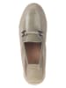 Unisa Leder-Mokassins in Beige