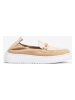 Unisa Leren mocassins beige