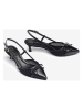 Unisa Leren pumps zwart