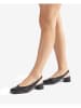 Unisa Leder-Slingpumps in Schwarz