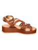 Unisa Leder-Sandalen in Braun