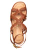 Unisa Leder-Sandalen in Braun