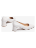 Unisa Leder-Pumps in Weiß