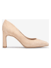 Unisa Leder-Pumps in Creme