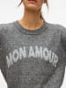 Vero Moda Sweter w kolorze szarym
