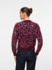 Vero Moda Sweter w kolorze bordowym