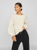 Vila Pullover "Sulfina" in Beige