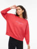 Vila Sweatshirt "Siffi" koraalrood