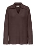 ONLY Sweter w kolorze brązowym