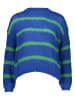 ONLY Pullover in Blau/ Grün