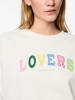 Pieces Sweatshirt "Tove" wit