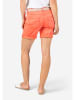 Timezone Szorty "Alexa" w kolorze pomarańczowym