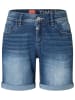 Timezone Spijkershort "Alexa" - regular fit - blauw