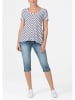 Timezone Jeans-Caprihose "Aleena" in Blau