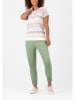 Timezone Spodnie "Amber" w kolorze jasnozielonym