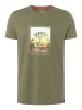 Timezone Shirt "Photoprint" in Khaki