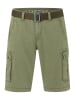 Timezone Szorty "Maguire" - Regular fit - w kolorze oliwkowym