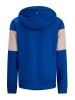 Retour Hoodie "Andy" in Blau/ Beige