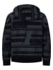 Retour Hoodie "Fast" in Grau/ Schwarz