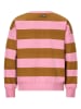 Retour Sweatshirt "Tissa" in Rosa/ Hellbraun