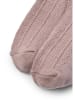 Wheat Woll-Socken in Rosa