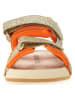 Naturino Leren sandalen "Bearis" oranje/goudkleurig