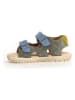 Naturino Leder-Sandalen "Sky" in Khaki/ Blau