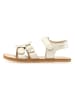 Naturino Leder-Sandalen "Feeti de Ge" in Creme