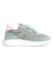 Naturino Leder-Sneakers "Jesko" in Grau/ Rosa