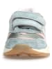 Naturino Leder-Sneakers "Quelly" in Grau/ Rosa