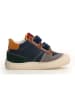 Naturino Leder-Sneakers in Dunkelblau/ Senf/ Grau