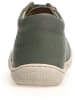 Naturino Leder-Lauflernschuhe "Cocoon" in Dunkelgrün