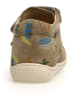 Naturino Leder-Lauflernschuhe "Cocoon" in Khaki