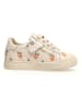 Naturino Leder-Sneakers "Eindhoven" in Creme